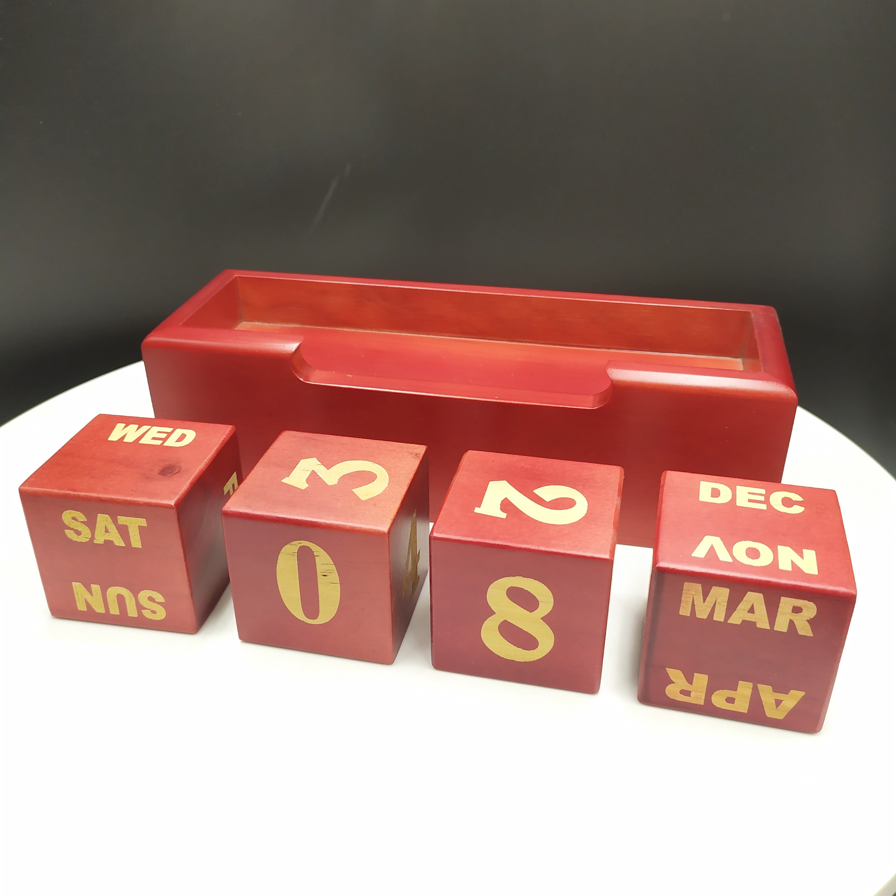 Lịch gỗ để bàn