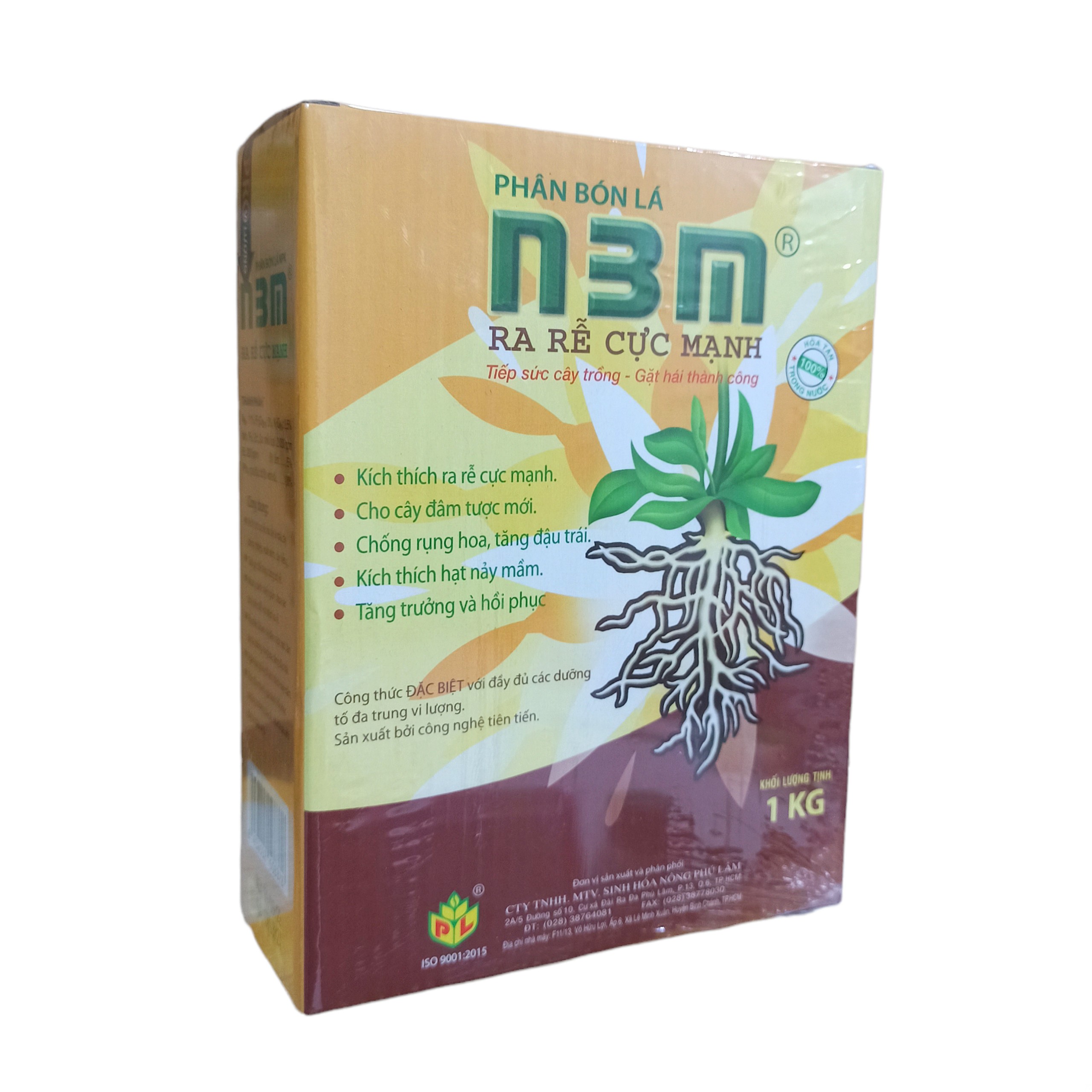 Phân bón kích thích ra rễ n3m hộp 1kg