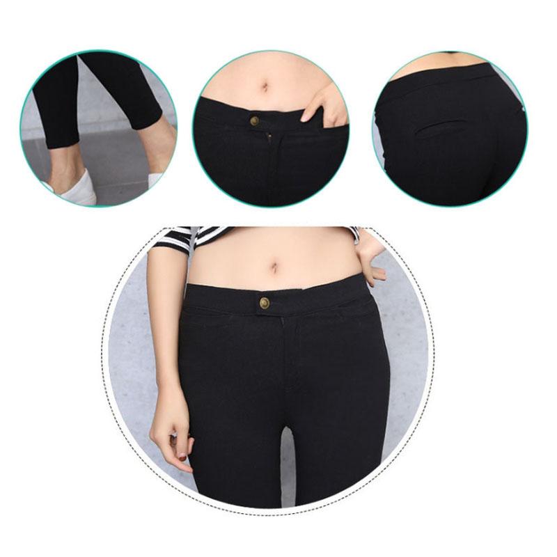Quần Legging nữ 4 túi chất dày dặn mềm mịn co dãn tốt