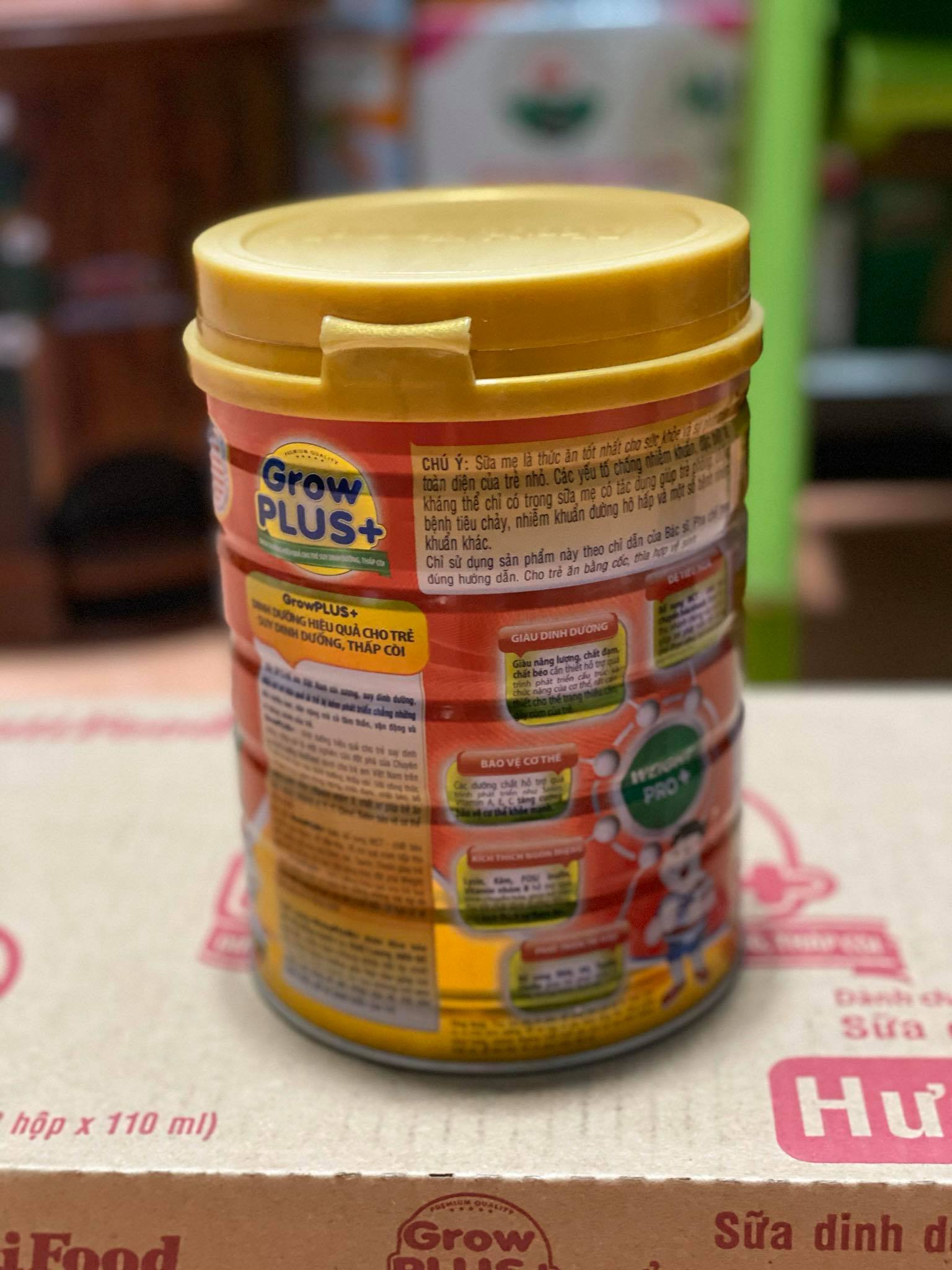 Sữa bột Nutifood GrowPlus + Đỏ 900g