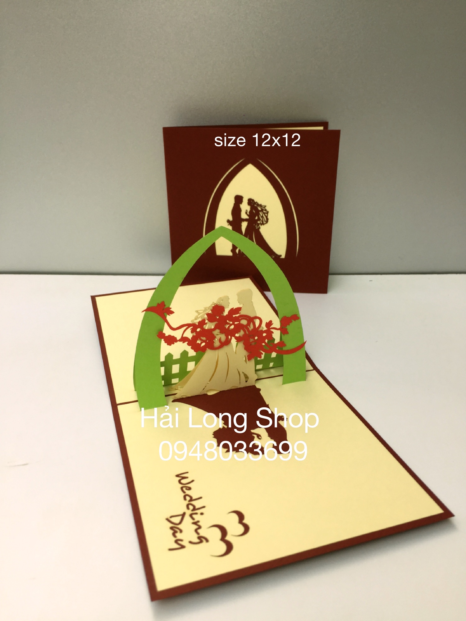 Đám Cưới 8 ( hàng rào ) - Wedding  - Thiệp 3D