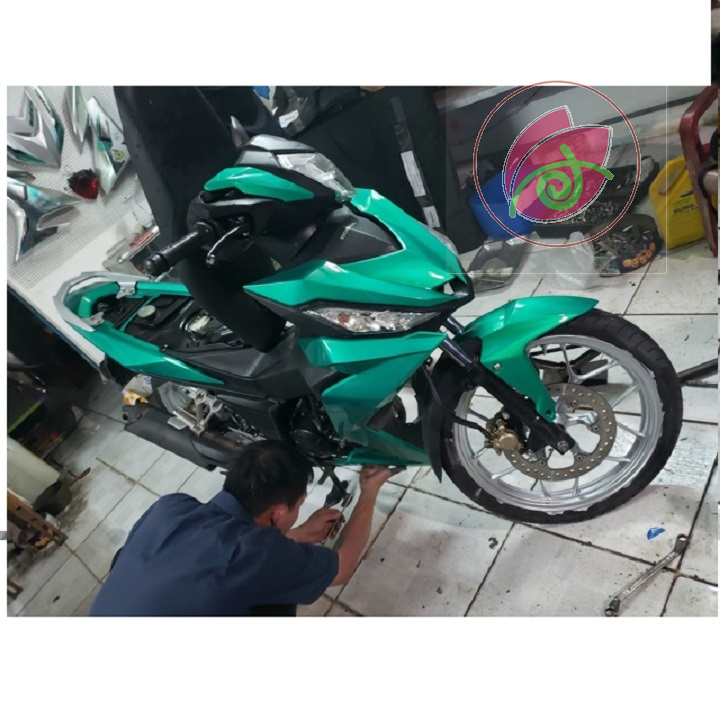 Y017 SƠN xịt SAMURAI MÀU màu XANH LÁ CANDY , xanh kẹo, xanh ngọc bích