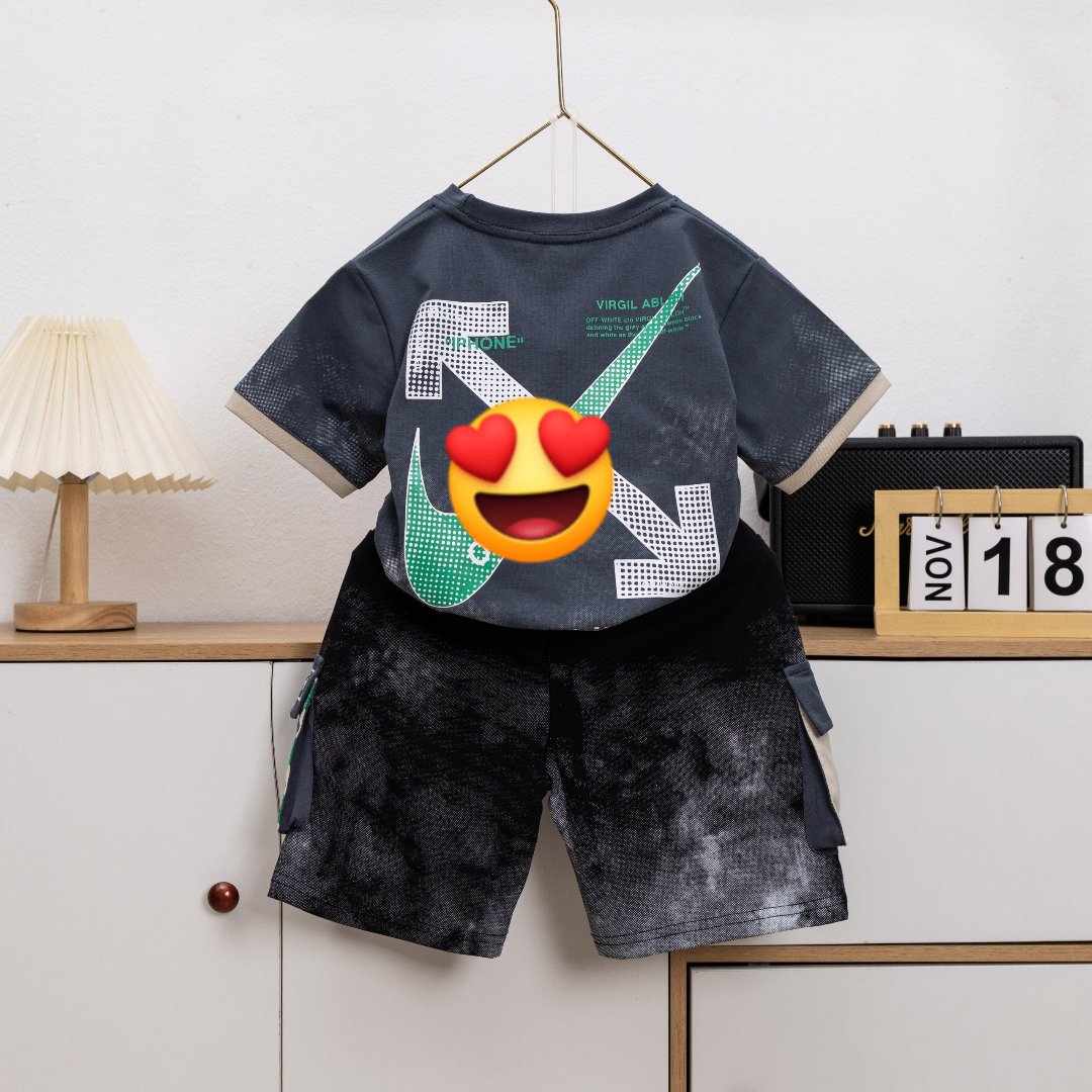 Bộ thun loang mờ bé trai size 22-68kg