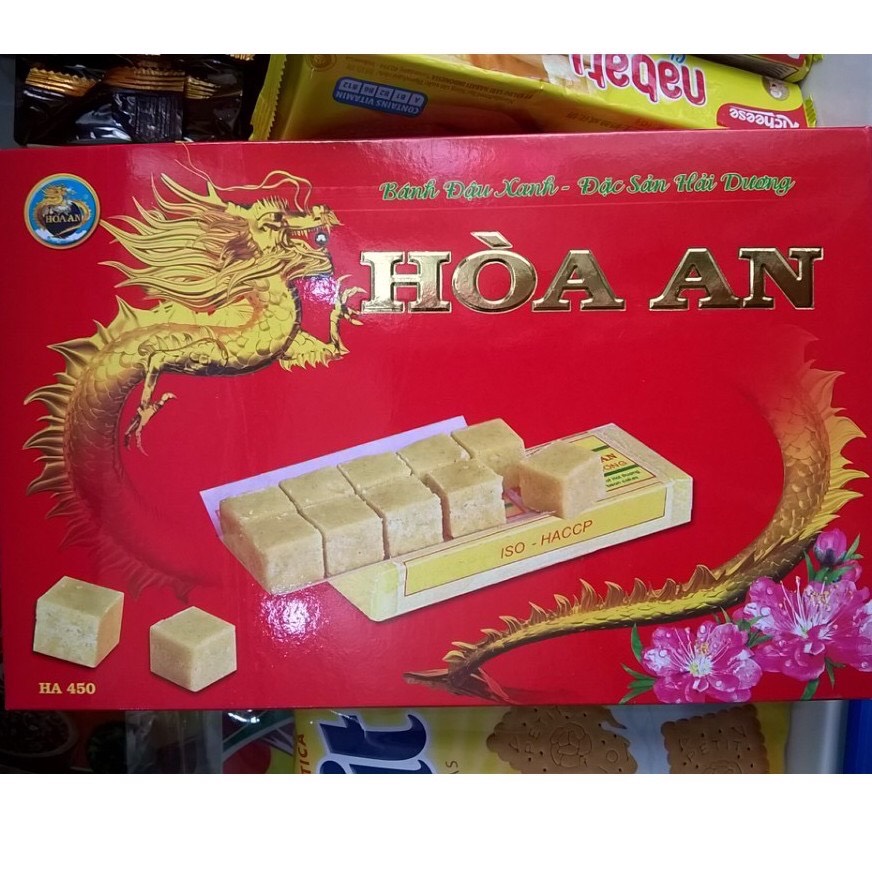 Bánh Đậu Xanh Hòa An Đặc Sản Hải Dương 420gr