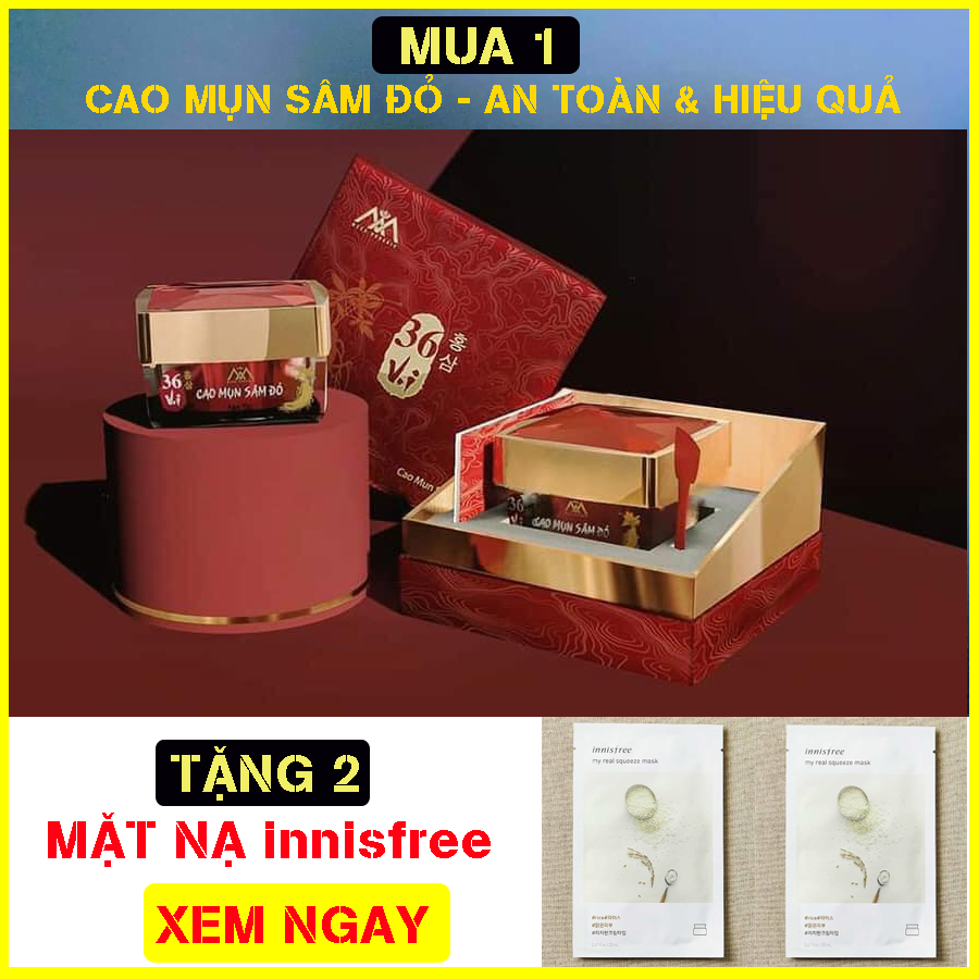 (CAO MỤN SÂM ĐỎ- CHẤM DỨT MỤN SAU 14 NGÀY FULL 15GR