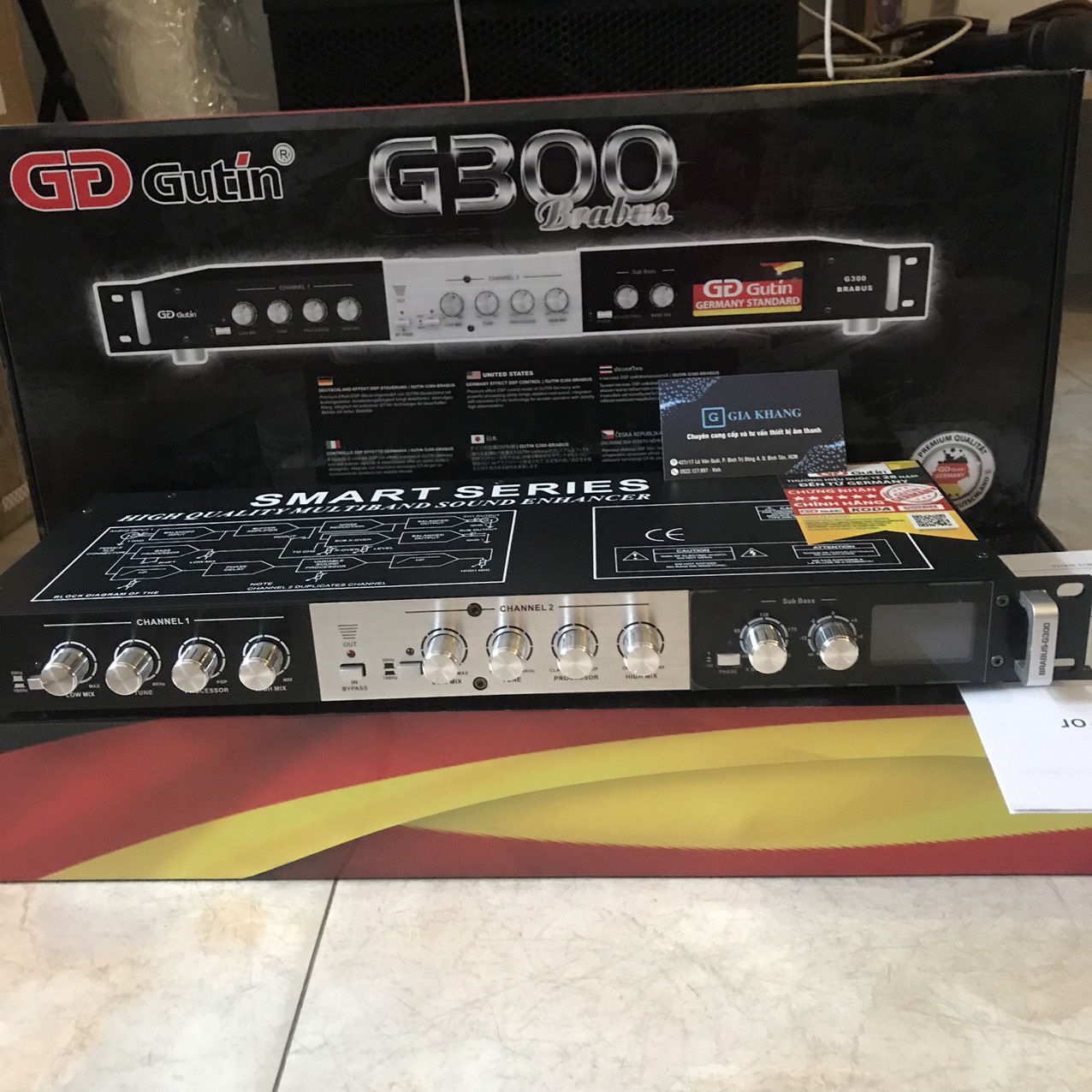 Máy nâng tiếng Gutin Brabus G300 ( Sản phẩm Chính Hãng ) - Gia Khang Electronics