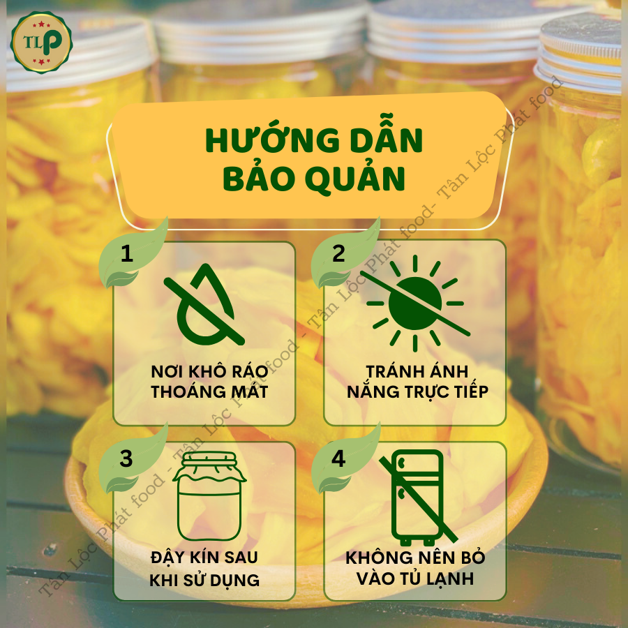 MÍT THÁI SẤY GIÒN TÂN LỘC PHÁT - HŨ 200G