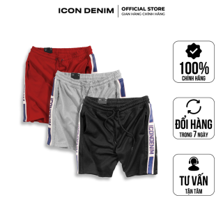 Quần short nam ICON DENIM Essentials vải Nỉ QSEC0008 thumbnail