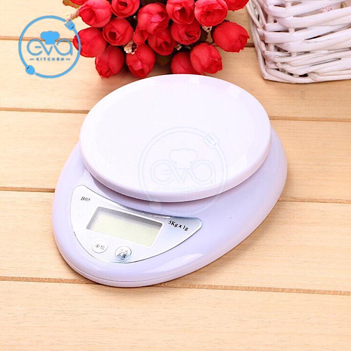 Cân Điện Tử Nhà Bếp Có Khay Để Bàn 5 Kg Kitchen Scale