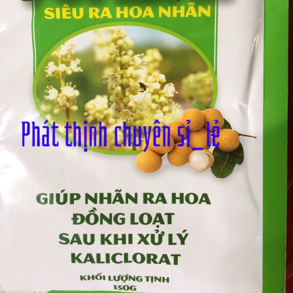 Phân bón lá siêu ra hoa nhãn đồng loạt
