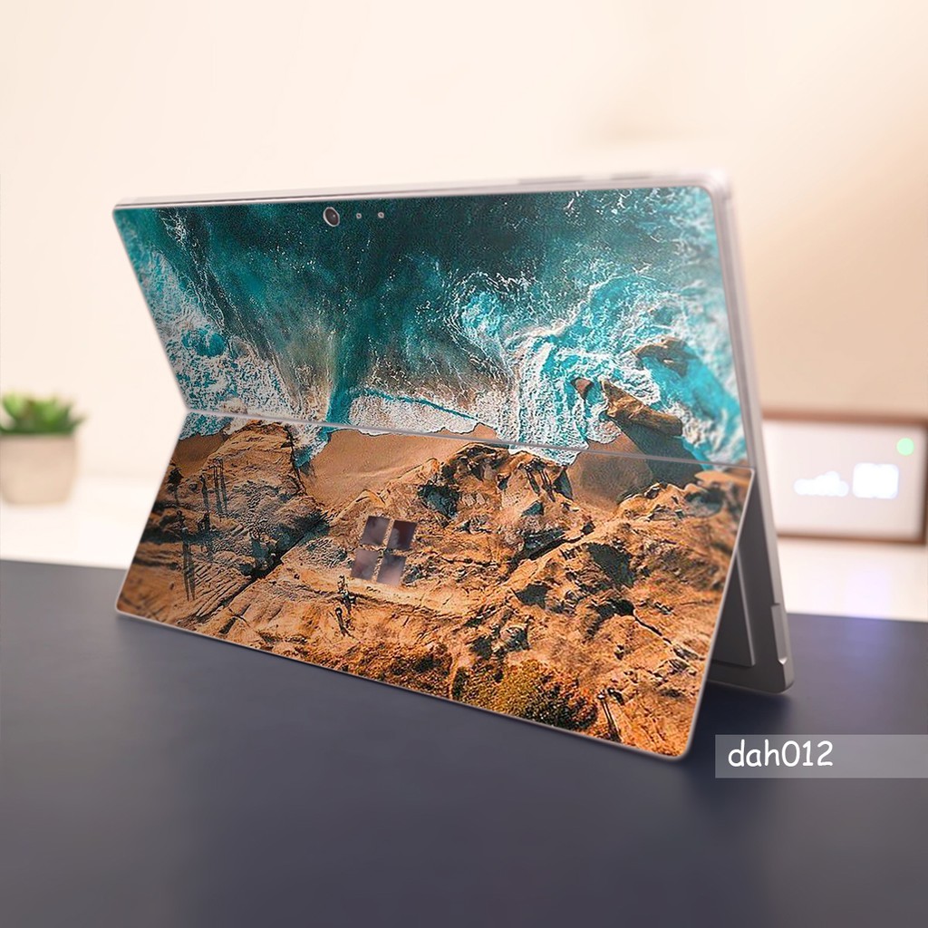 Skin dán hình vân đá cho surface 3 2015; go, go 2, go 3; pro 2 3 4 5 6 7 8 x