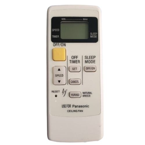 Điều khiển, remote quạt trần Panasonic loại 4 cánh và 5 cánh