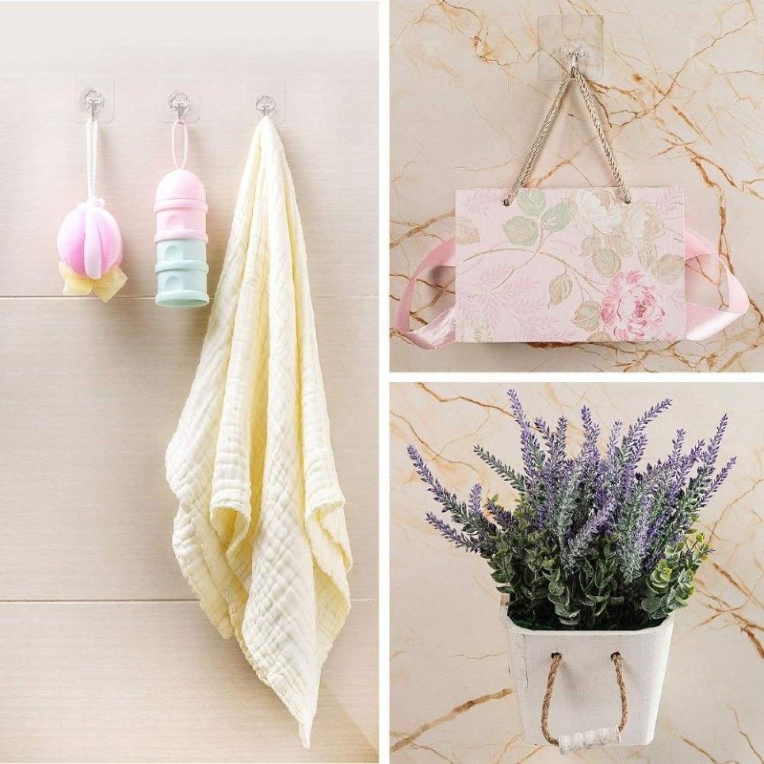 COMBO 10 MÓC DÁN TƯỜNG CHỊU LỰC