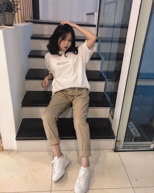[HCM]VIDEO THẬT - Quần kaki baggy basic pants chất liệu dày dặn cực chất