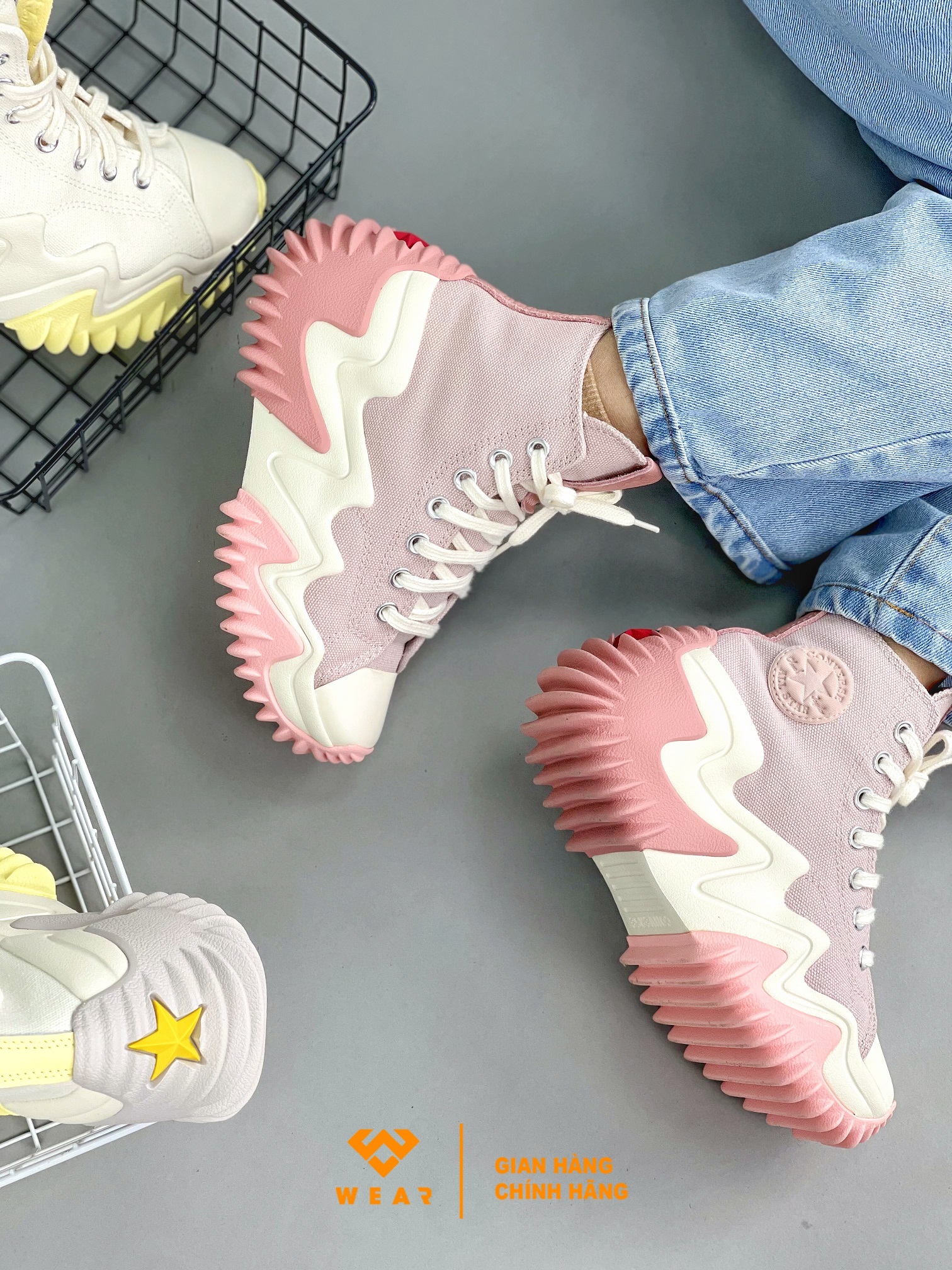 Giày Converse Run Star Motion Platform - A00875C