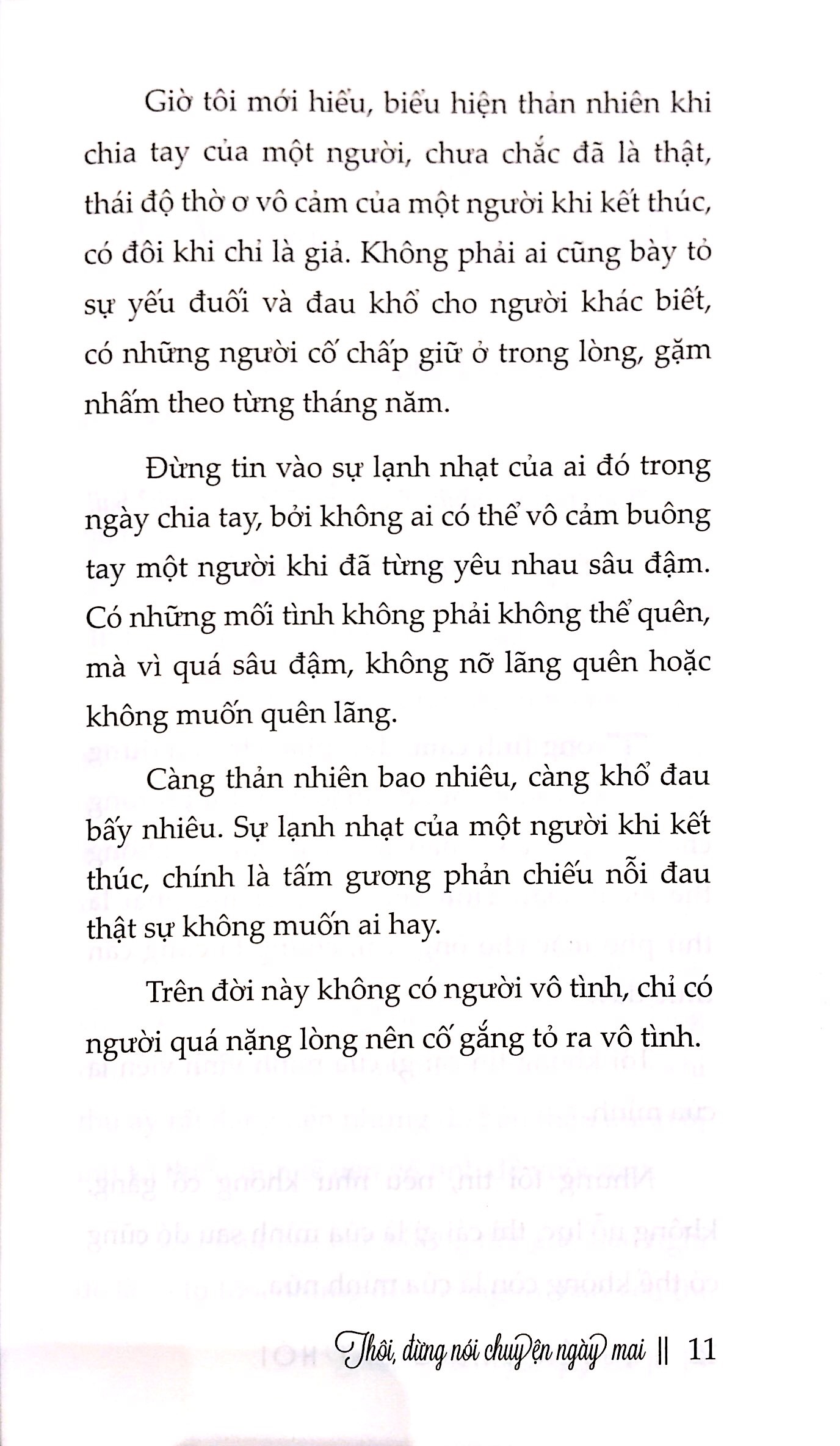 Fahasa - Thôi, Đừng Nói Chuyện Ngày Mai