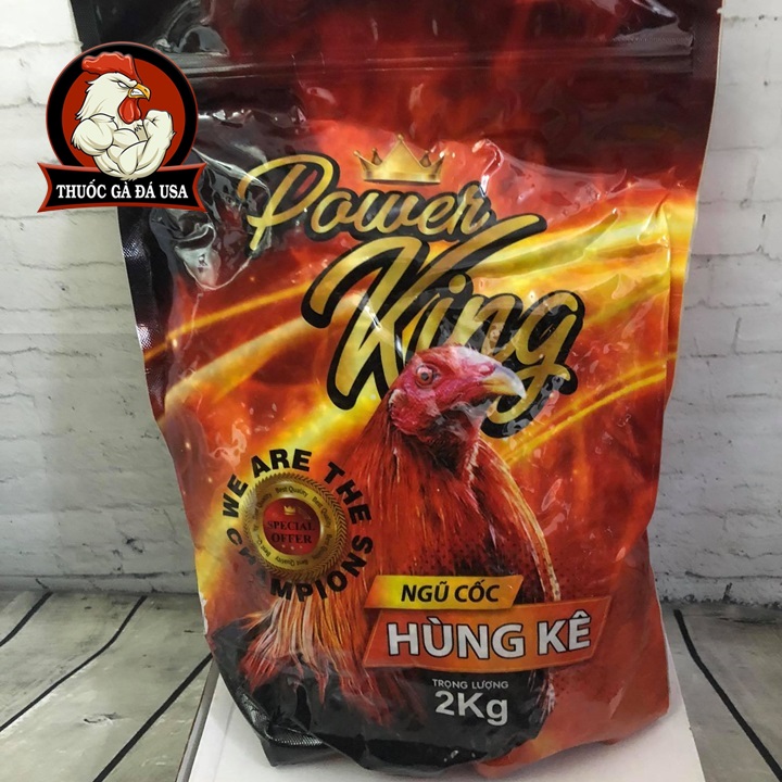 [HCM]Ngũ Cốc Dinh Dưỡng Đầy Đủ Cho Gà Đá - Túi 2Kg