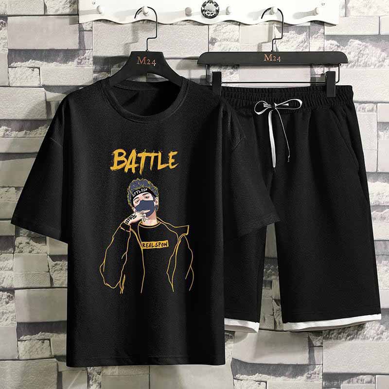 MẪU HÓT ĐỒ BỘ THỂ THAO BATTLE NAM NỮ CHẤT THUN MÈ MẶC NHÀ DẠO PHỐ GYM CỰC HOT - G9_shop S0