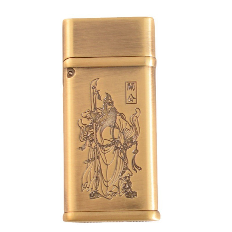 Hộp quẹt sài xăng đá bấc trụ vàng nhiều mẫu đẹp độc đáo dành cho quý ông