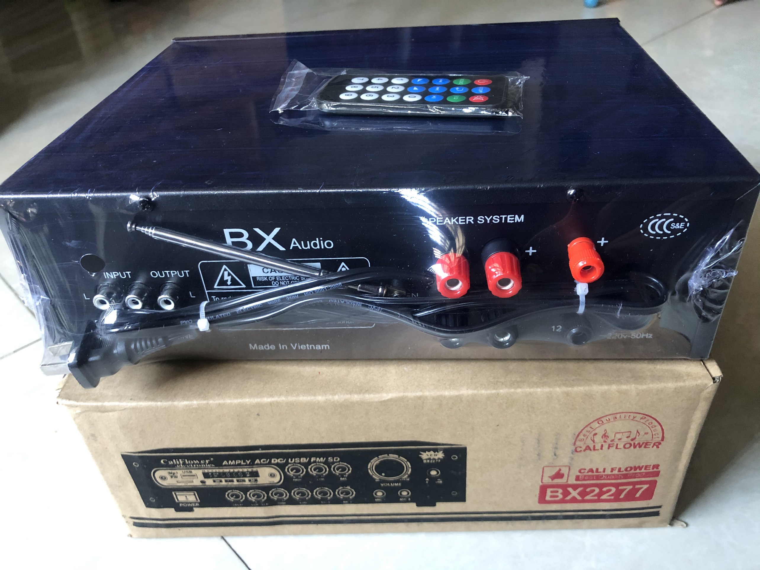 Mini Karaoke Amplifier Dc 12V USB - Bluetooth