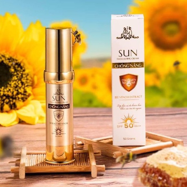 Kem chống nắng chiết xuất nọc ong collagen X3 Đông Anh chính hãng