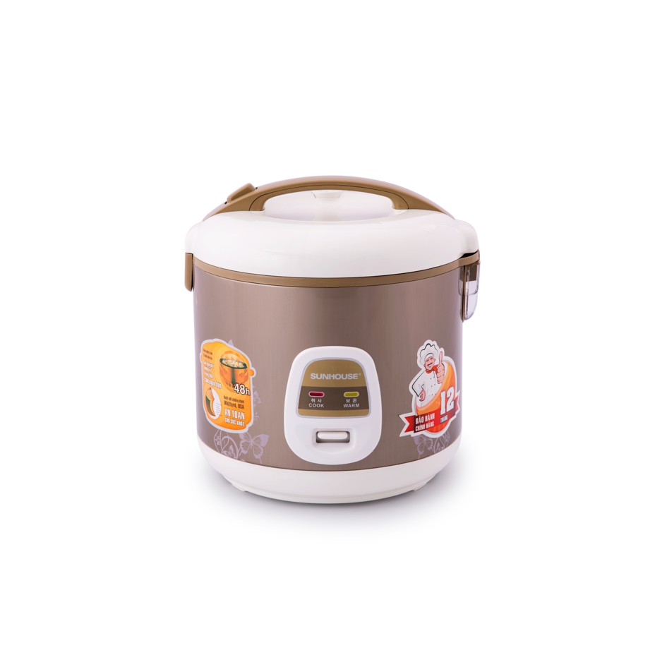 Nồi Cơm Điện Sunhouse SHD8616 1.8L (vàng)