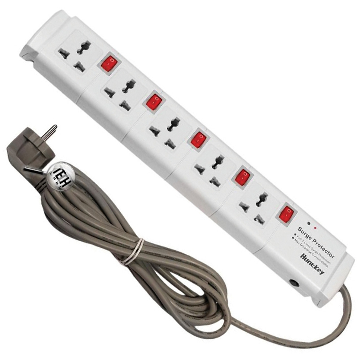 Ổ Điện 5 chấu HUNTKEY PZC504