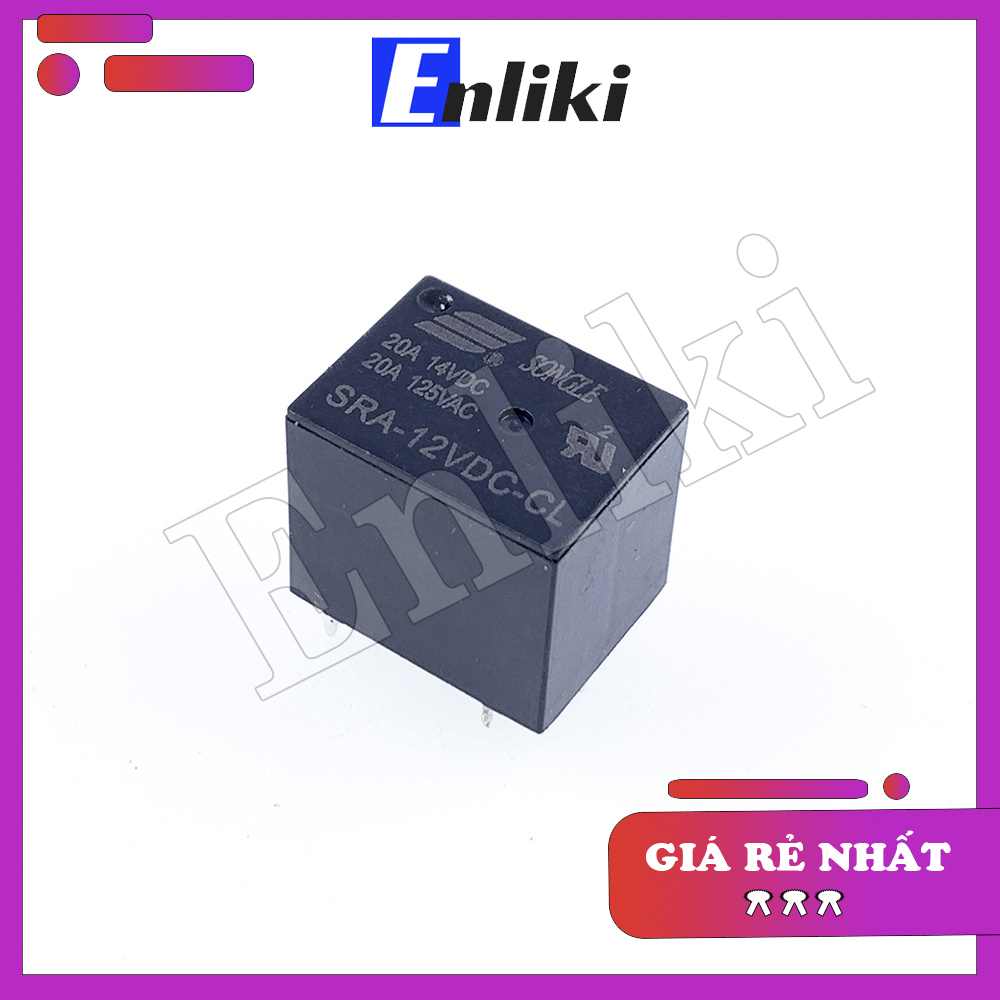 Relay 12V 20A 5 Chân SRA-12VDC-CL