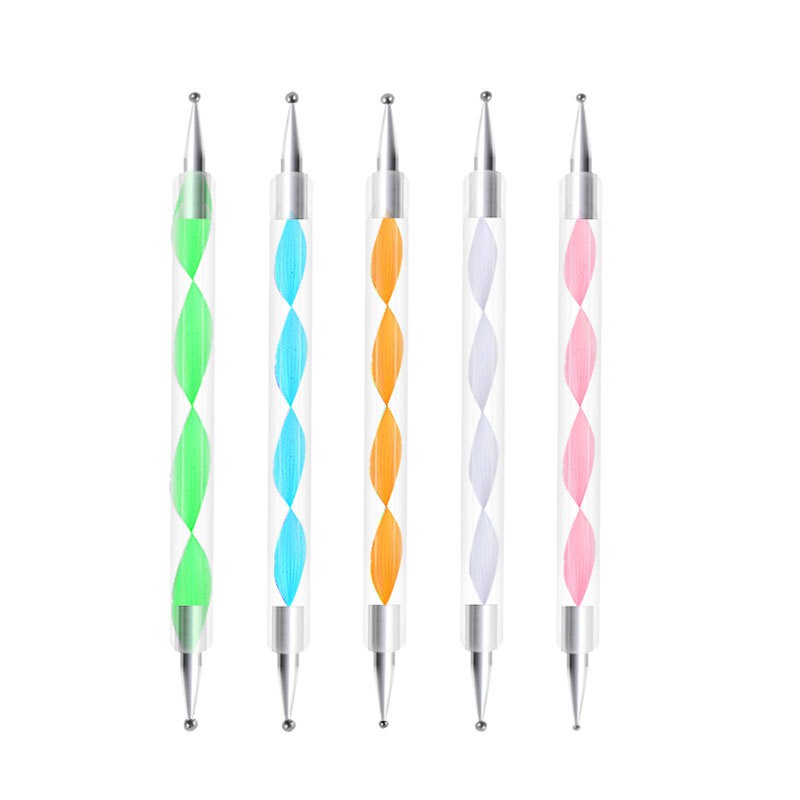 Bút chấm bi nail vẽ móng, Set 5 cây