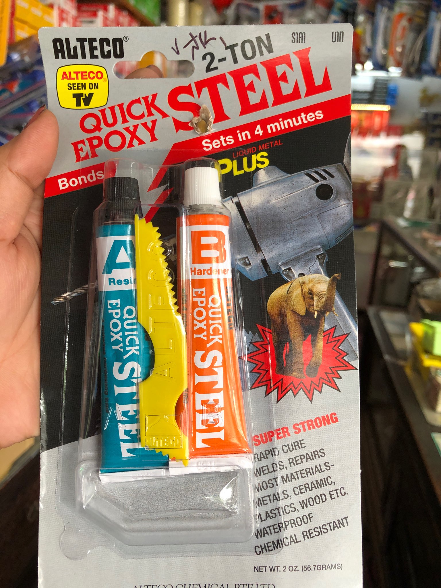 Keo AB Thái Steel Siêu Dính