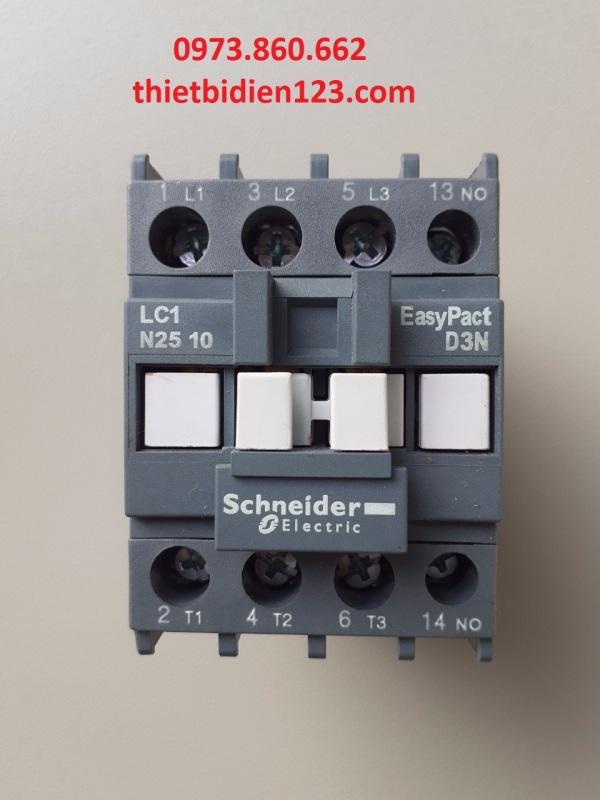Bảng giá Contactor Schneider 25A 24vac - Khởi động từ 3P 25A cuộn hút 24vac