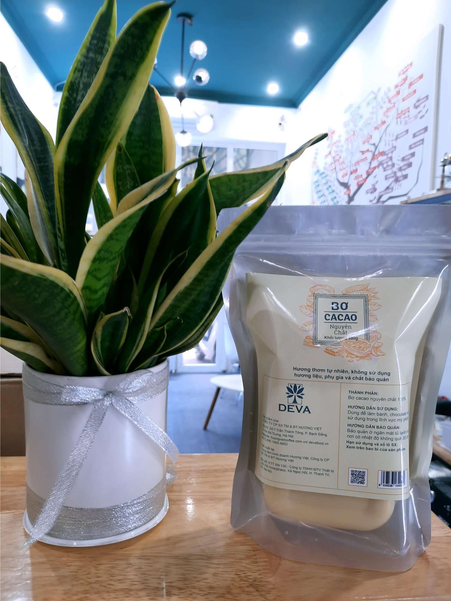 Bơ Cacao Nguyên Chất ( Cocoa Butter)-500gr