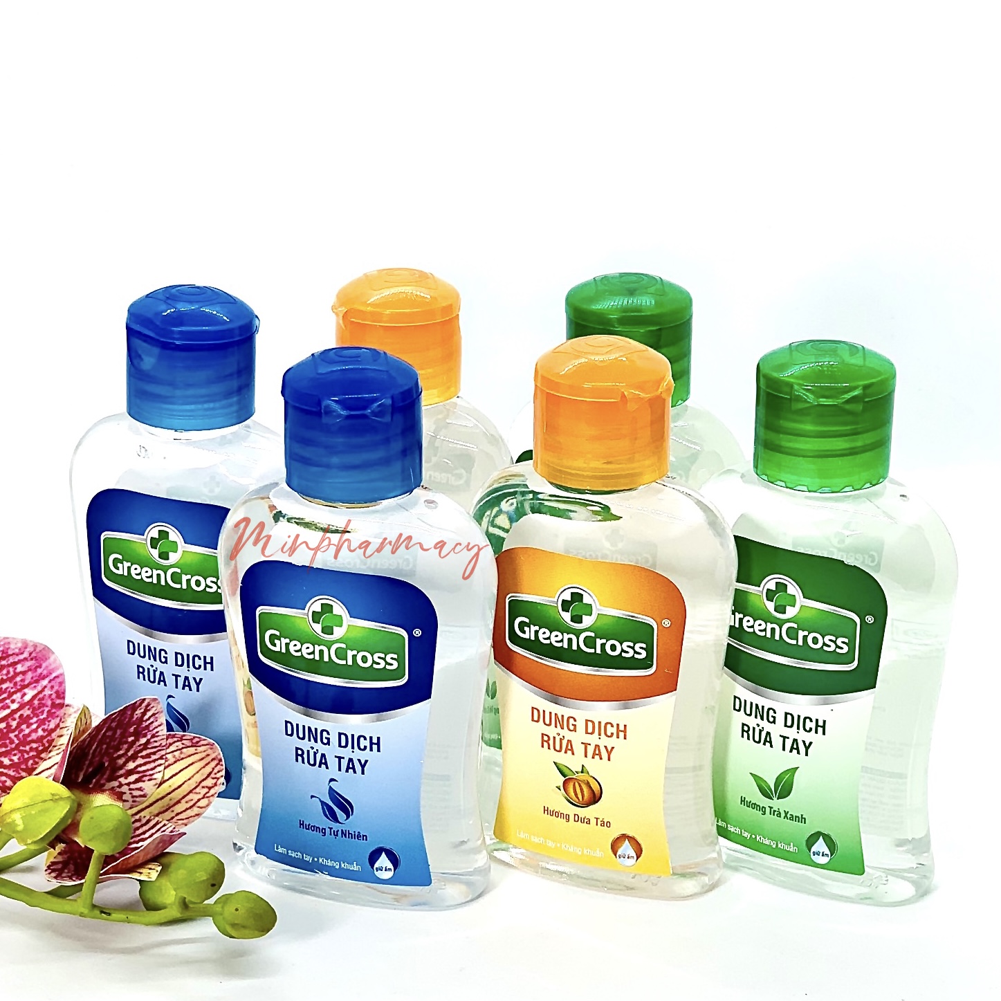 [HCM]Dung dịch Nước Rửa tay Green Cross (Nhiều mùi hương) 100ml - Minpharmacy
