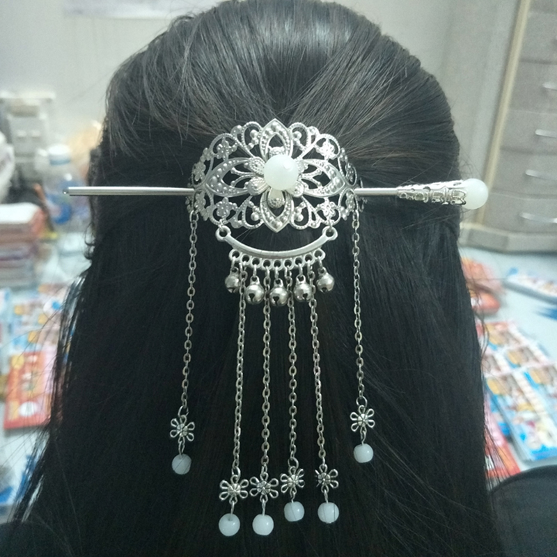 Bộ trâm cổ trang tua rua