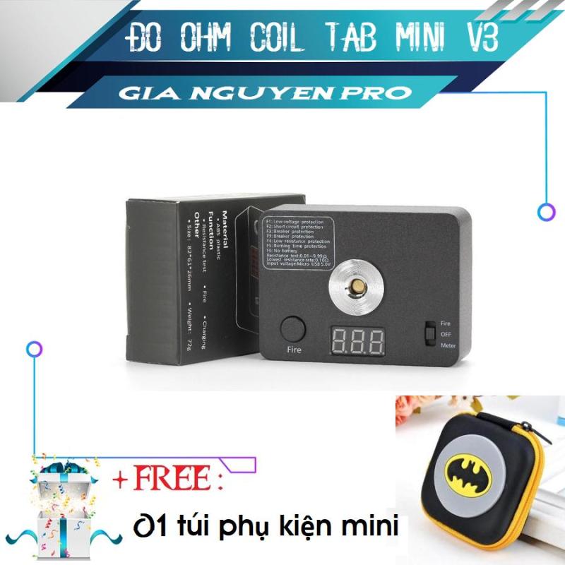 Máy Đo Ohm Coil Điện Tử 521 TAB Mini V3 GNP0159 + Quà Tặng