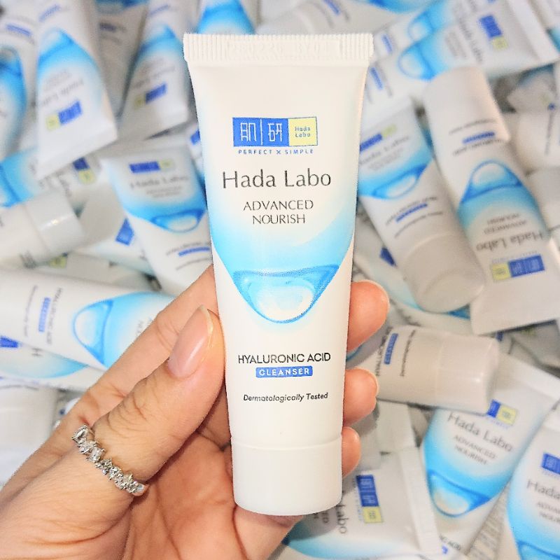 (Hàng dùng thử -15g ) Combo 3 tuýp Sửa rửa mặt Hada Labo Advanced Nourish 15g