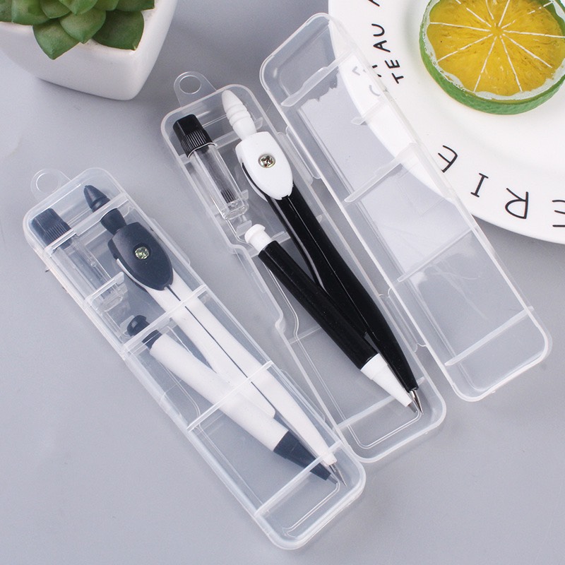 Hộp Compa chì + Tặng kèm ngòi