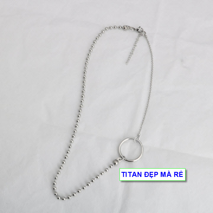 Chain ball male titanium stylized youthful-commitment 1 Đổi 1 if rust