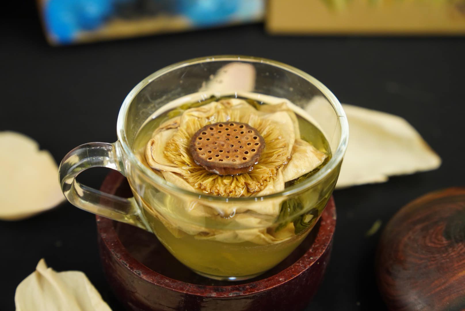 Bạch Liên Ngự Trà - Hộp 01 bông