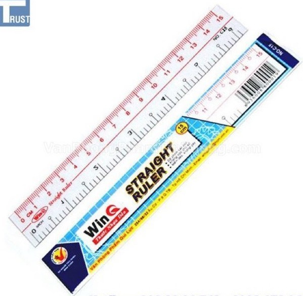 Thước Thẳng 15cm WinQ - C15
