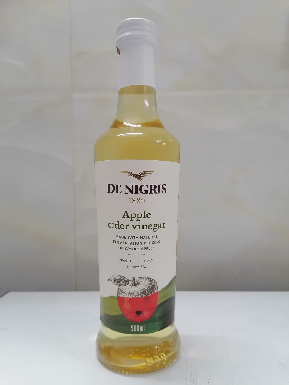 [500ml] GIẤM TÁO [Italia] DE NIGRIS Apple Cider Vinegar (cff-hk)