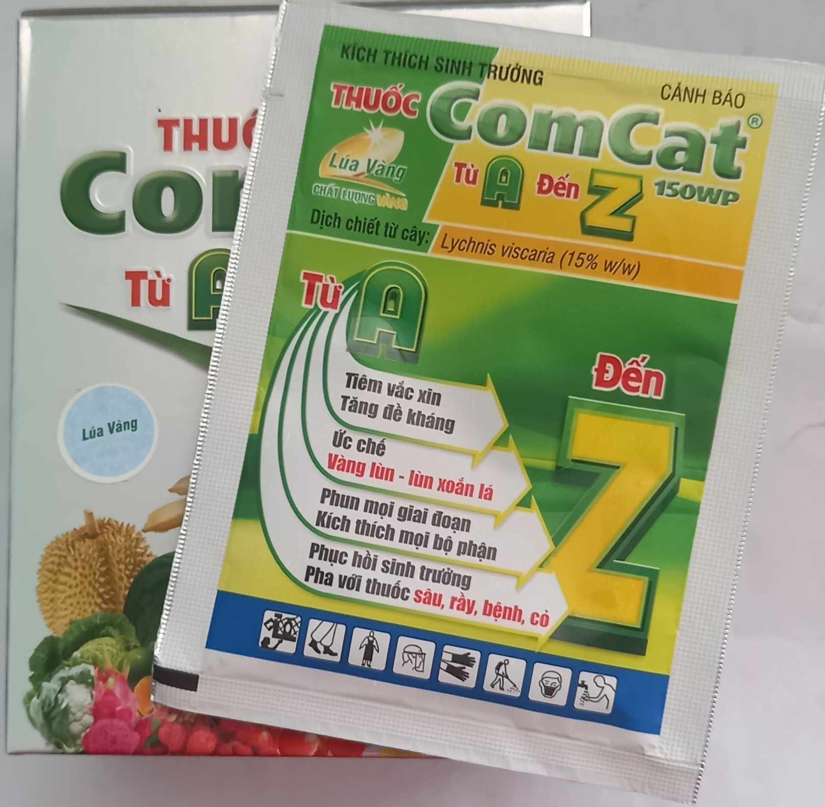 Phân Bón Lá kích thích sinh trưởng Comcat 150WP (gói 7.5g)