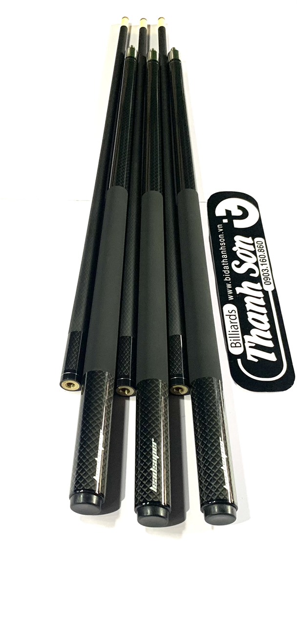 Cơ bida LỖ Ngọn phủ carbon 3D