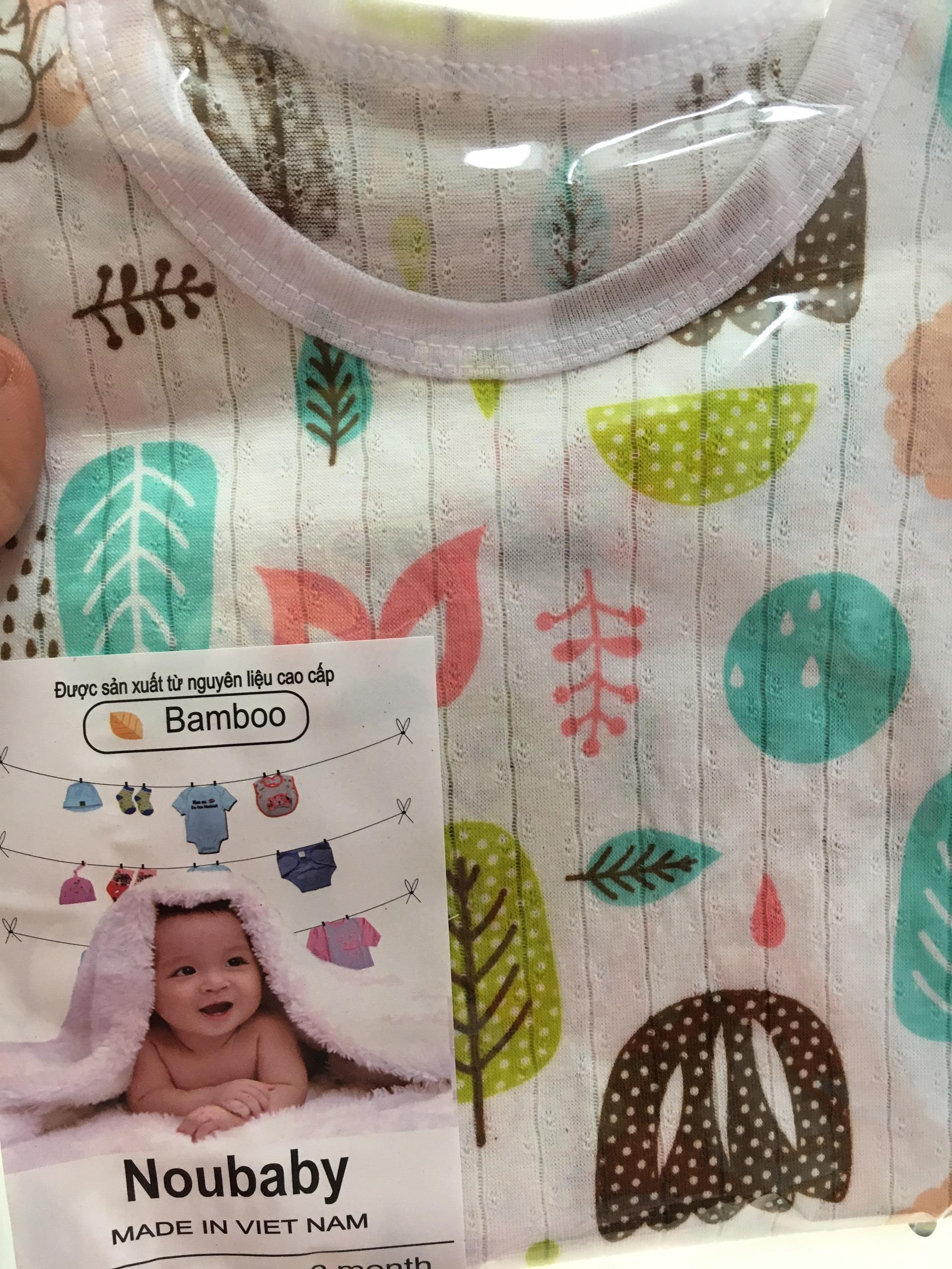 COMBO 5 BỘ COTON GIẤY CÀI VAI CHO BÉ TRAI/ GÁI
