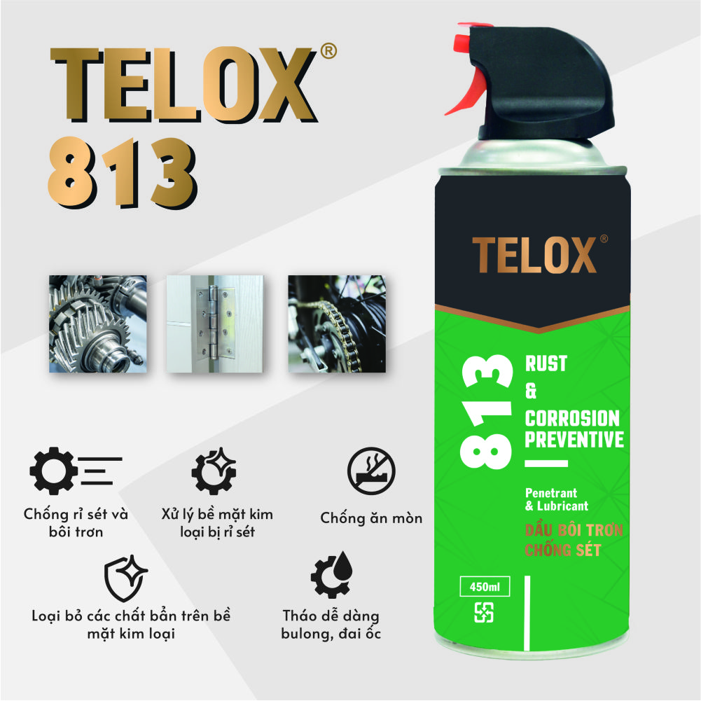Dầu bôi trơn – chống rỉ sét 813