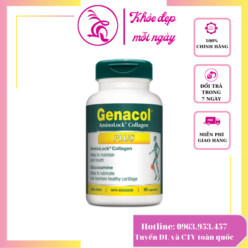 Thực phẩm cho xương khớp, bảo vệ sức khỏe Genacol Plus