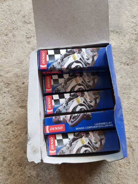 Bugi Denso  chân dài xe ga, ex