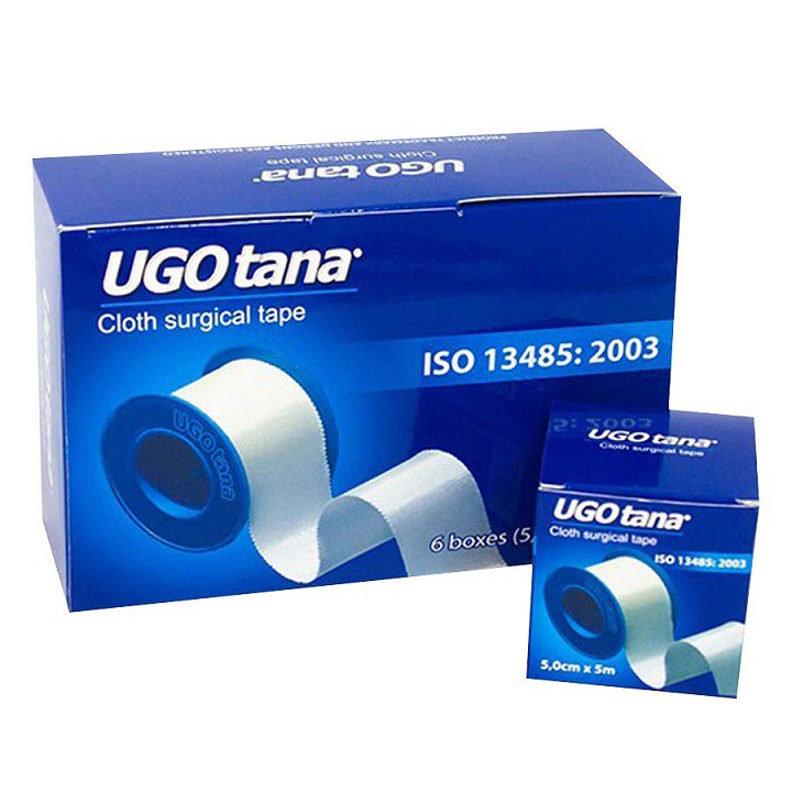 Băng Dính Cuộn Vải Lụa Y Tế Ugotana Kích Thước 5Cm X 5M
