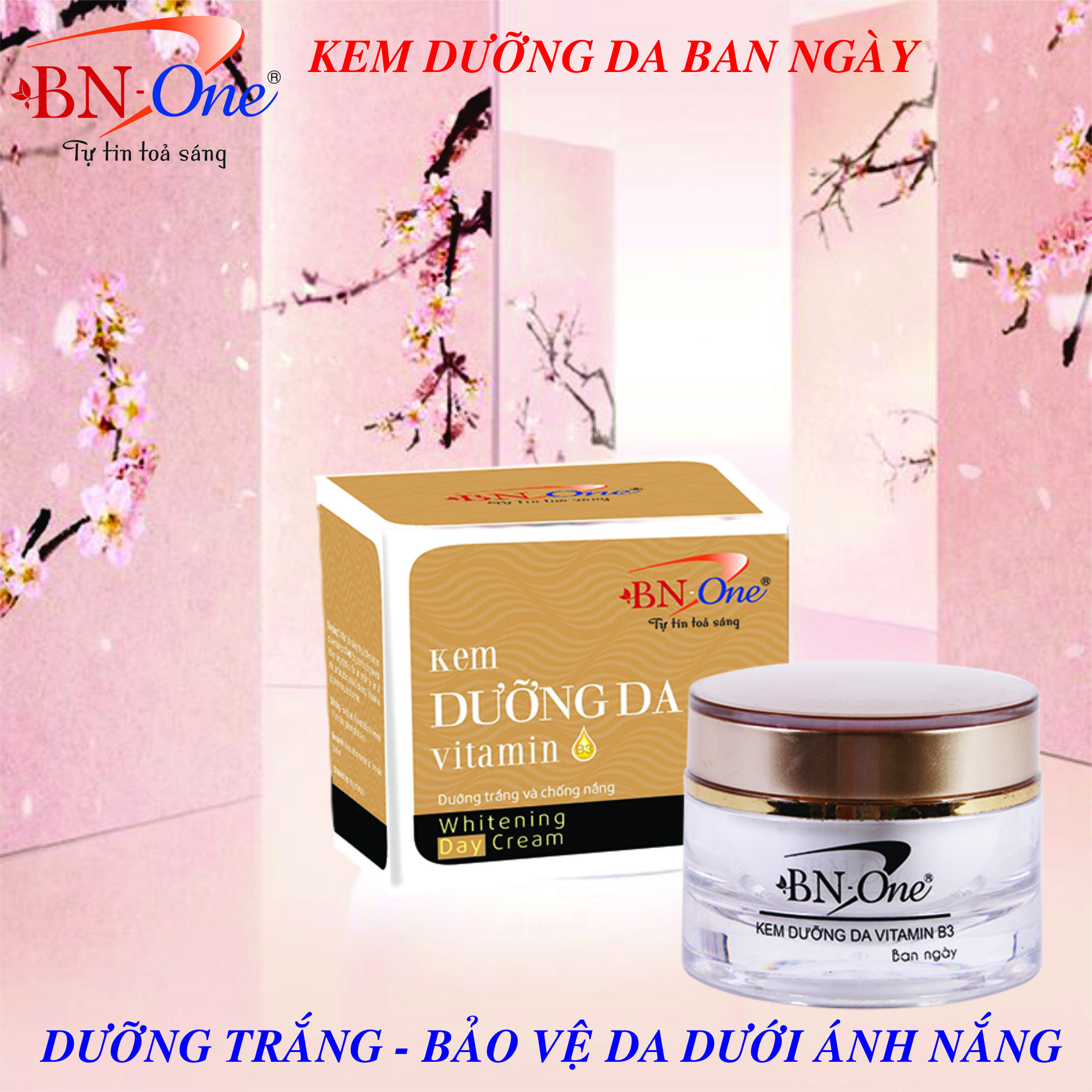 [HCM]kem dưỡng da vitamin 50g ban ngày