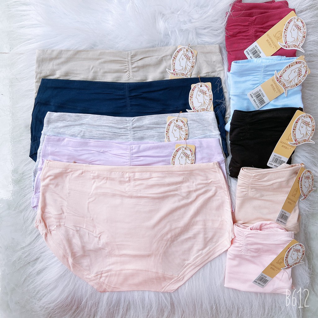 BỘ 5 QUẦN LÓT COTTON LƯNG CAO 5509